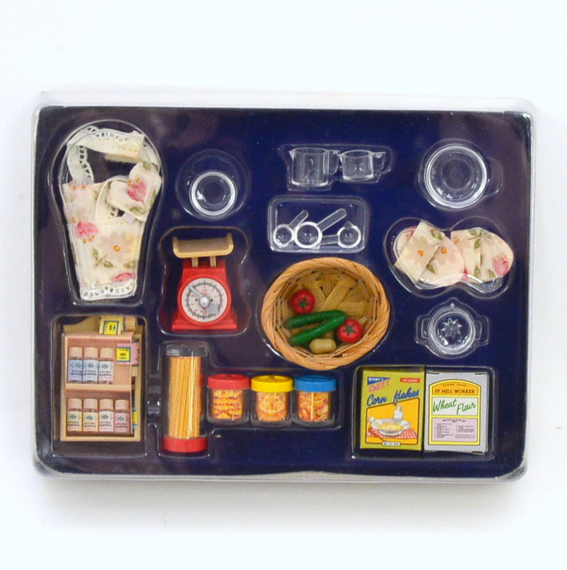 [Used] KITCHENWARE SET KA-65 Japan Epoch 1994 Sylvanian Families