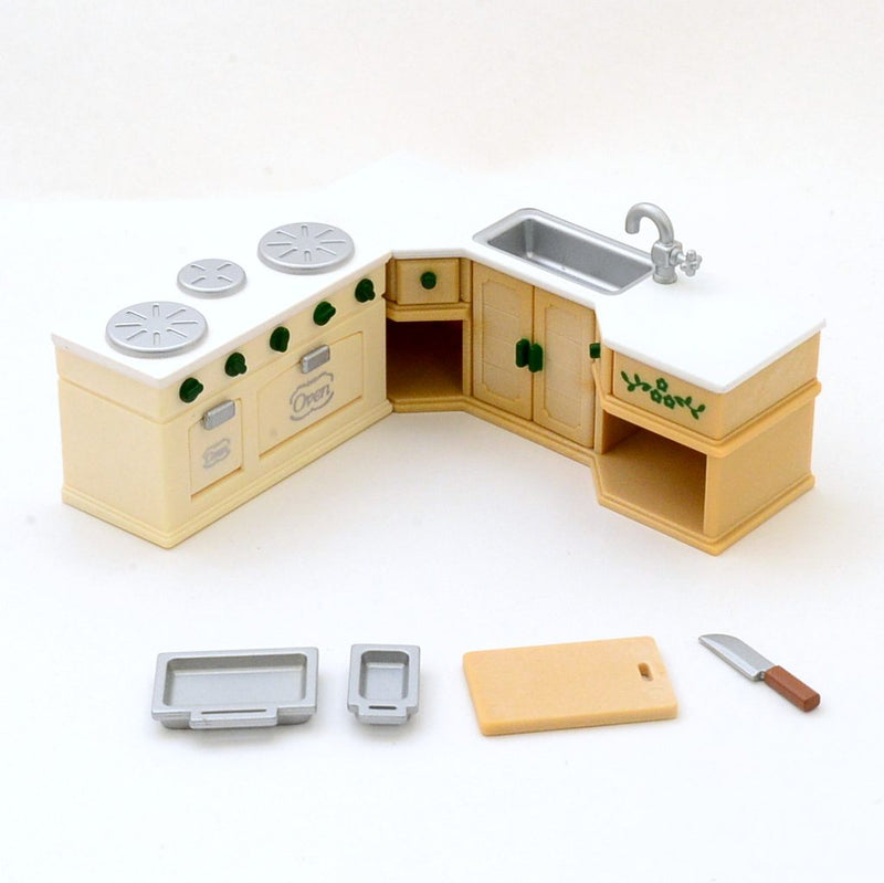 [Used] KITCHEN SET KA-96 Epoch Japan Sylvanian Families