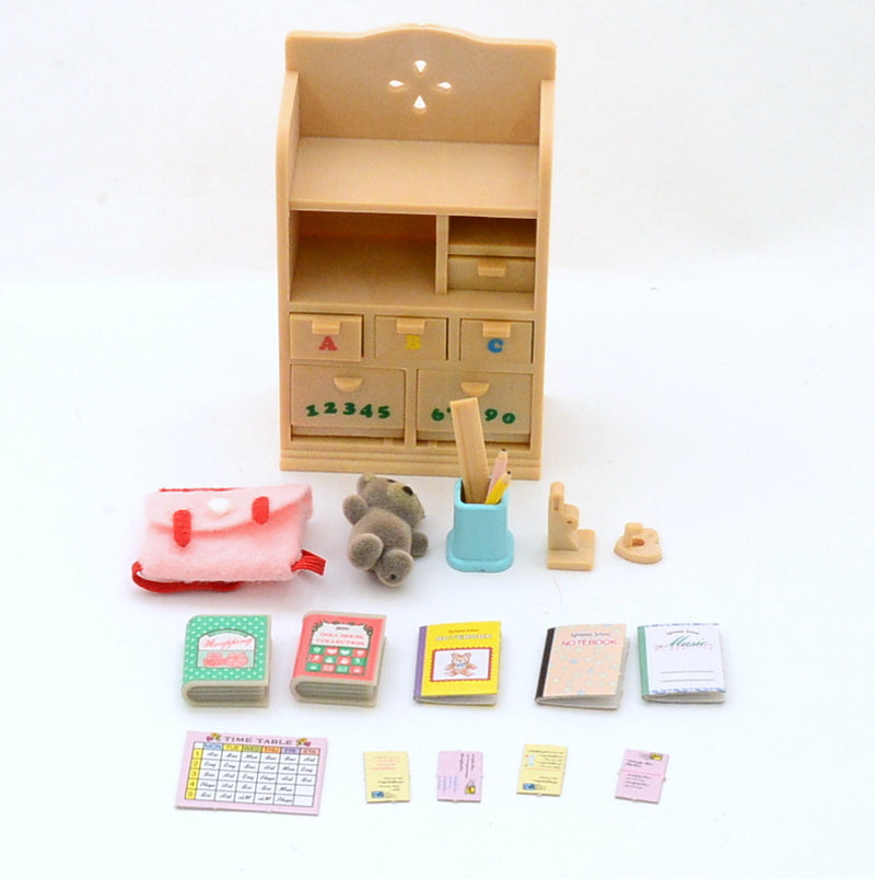 [Used] RACK FOR CHILD ROOM KA-63 Epoch Japan 1987 Sylvanian Families