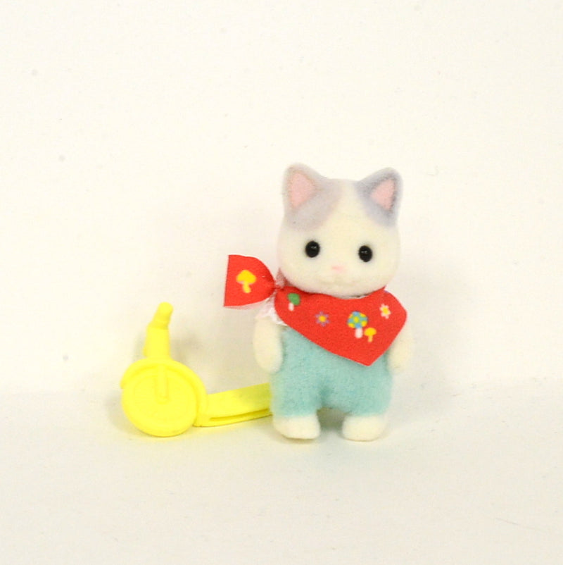 [Used] BABY COLLECTION SECRET FOREST SERIES LATTE CAT FAMILYMART  Sylvanian Families