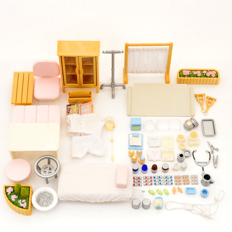 [Used] COUNTRY CLINIC H-01 Japan Sylvanian Families