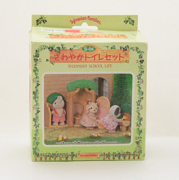 [Used] REFLESHING TOILET SET S-04 Japan Sylvanian Families