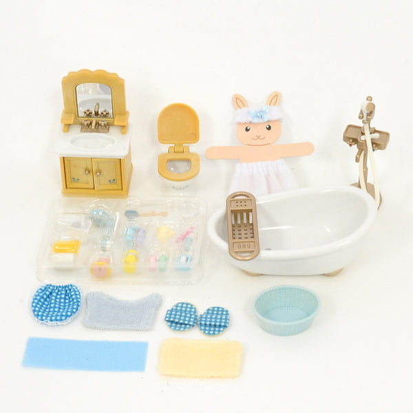 [Used] REFLESHING BATHROOM SET SE-128 Epoch Japan Sylvanian Families