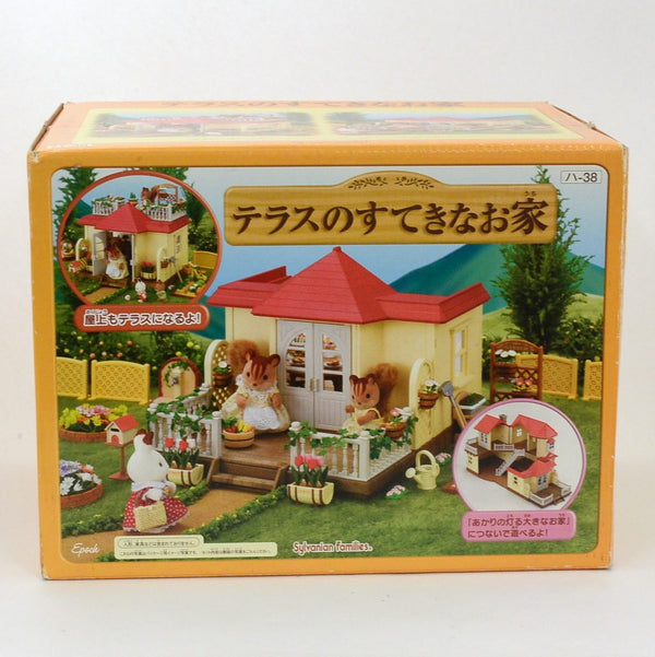 [Used] HOUSE WITH TERRACE HA-38 Epoch Sylvanian Families