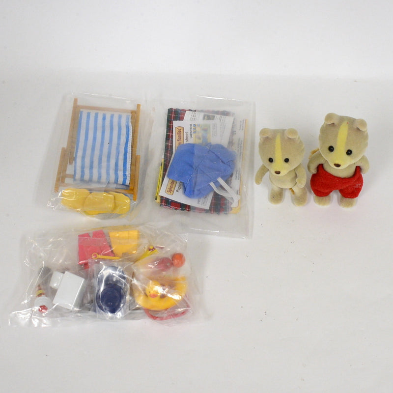 [Used] DAY AT THE SEASIDE SET Epoch UK 4870 Sylvanian Families