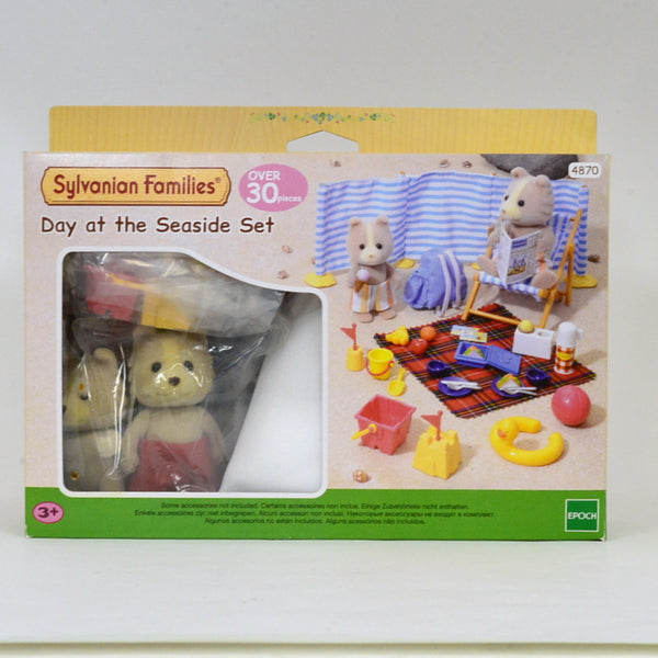 [Used] DAY AT THE SEASIDE SET Epoch UK 4870 Sylvanian Families