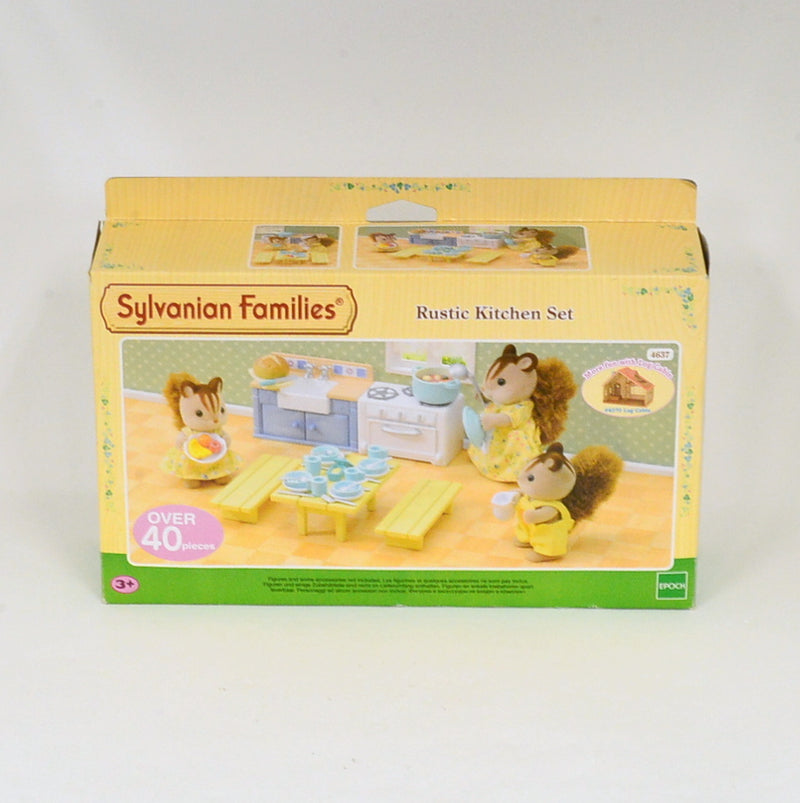 [Used] RUSTIC KITCHEN SET 4637 Epoch Sylvanian Families