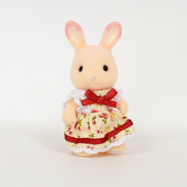 [Used] PINK STRAWBERRY RABBIT GIRL Japan Sylvanian Families