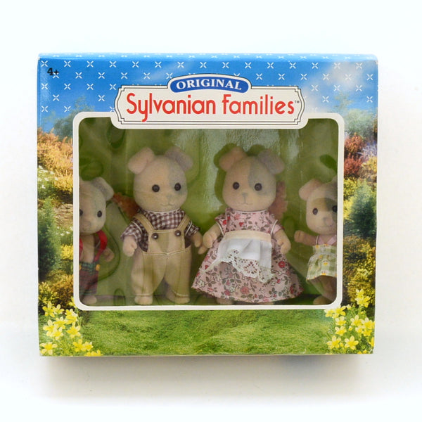 [Used] THE FORRESTER DOG FAMILY 4068 Retired Rare Sylvanian Families