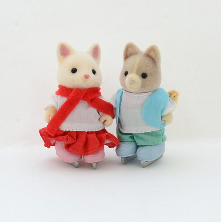 [Used] ICE SKATING DUO 3474 Flair Sylvanian Families