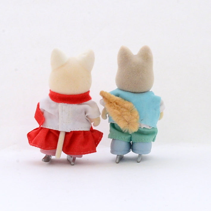 [Used] ICE SKATING DUO 3474 Flair Sylvanian Families