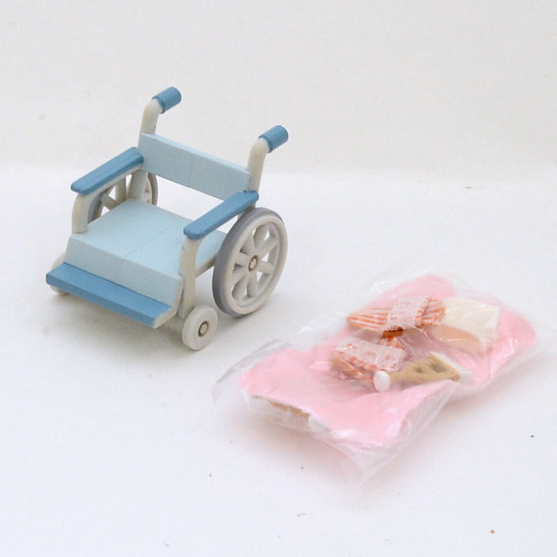 [Used] WHEELCHAIR SET H-04 Epoch Japan Sylvanian Families