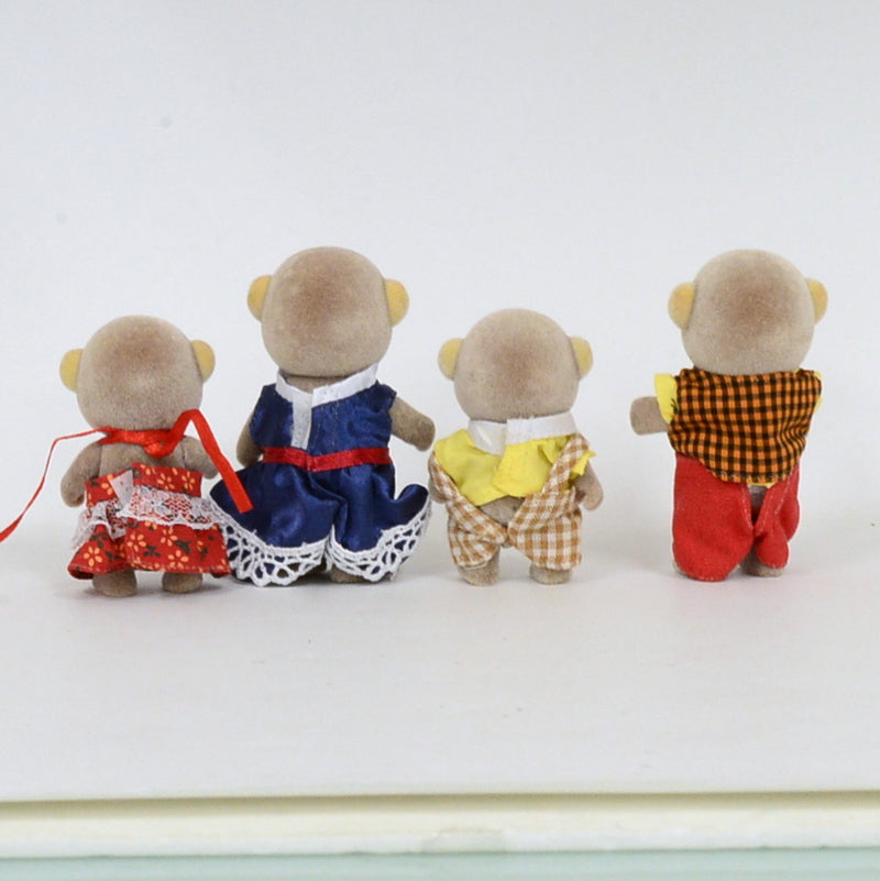 [Used] MONKEY FAMILY Japan Sylvanian Families