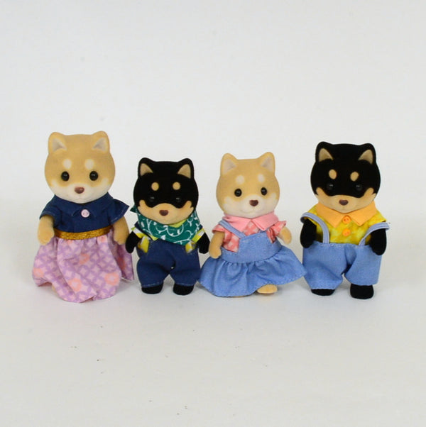 [Used] SHIBA DOG FAMILY Japan Sylvanian Families