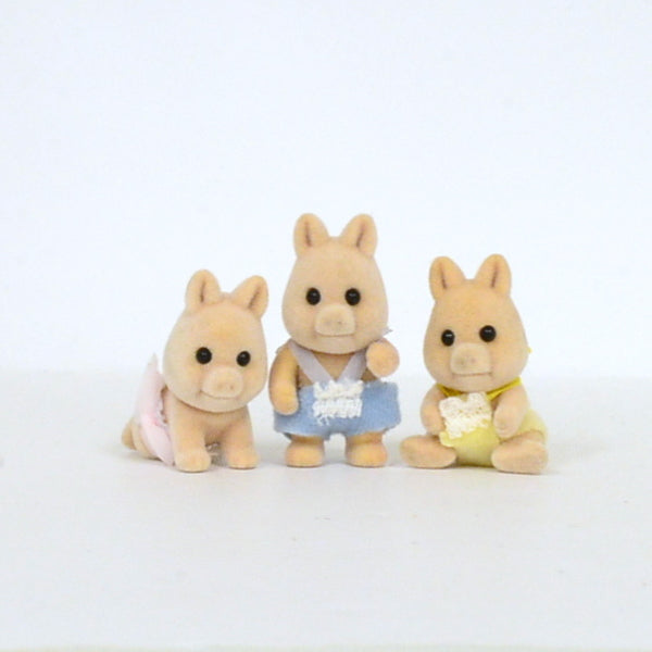 [Used] WILD BOAR TRIPLETS Japan Sylvanian Families