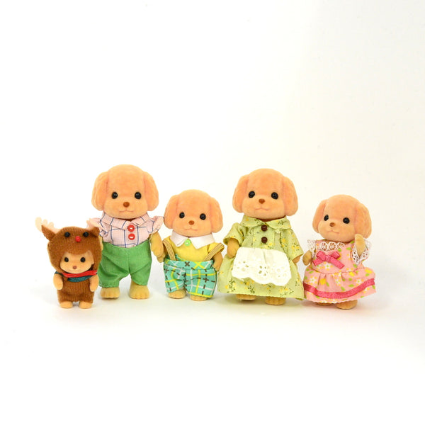 [Used] TOY POODLE FAMILY Epoch Japan Sylvanian Families