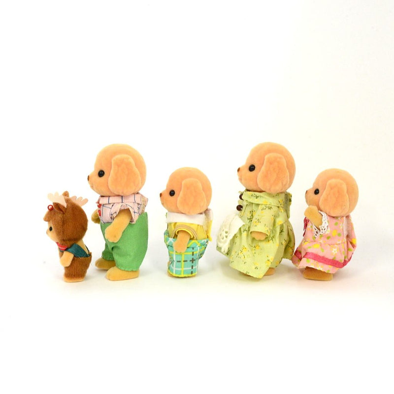 [Used] TOY POODLE FAMILY Epoch Japan Sylvanian Families