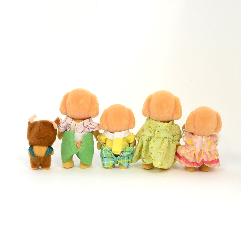 [Used] TOY POODLE FAMILY Epoch Japan Sylvanian Families