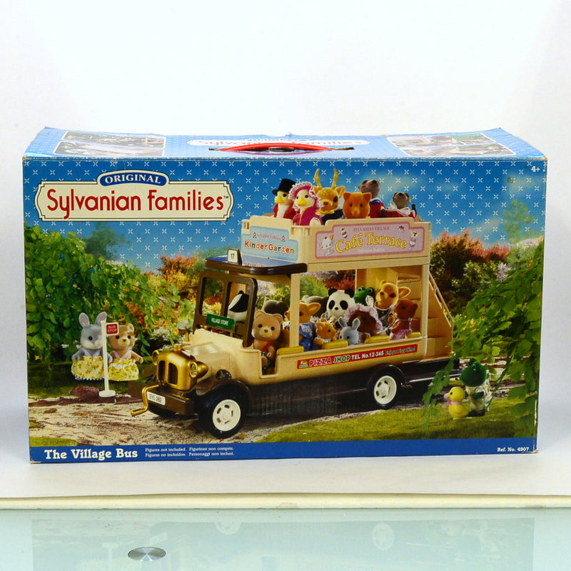 [Used] THE VILLAGE BUS Epoch Retired Rare Sylvanian Families