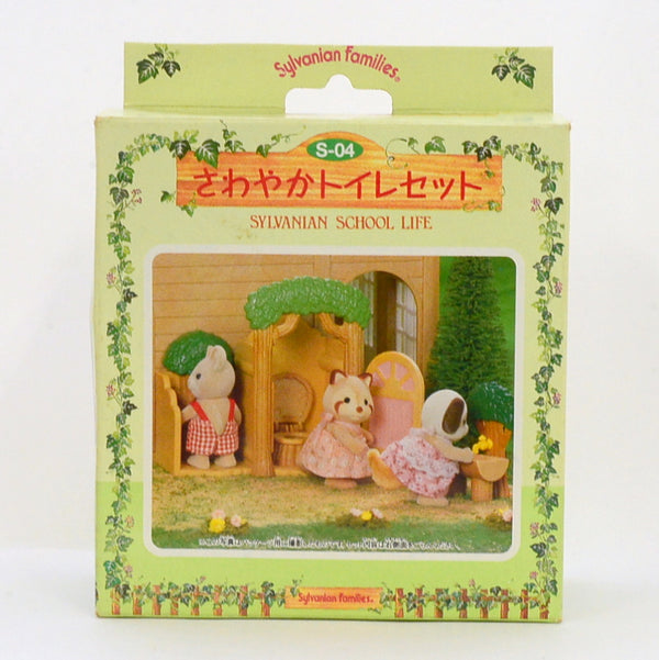 [Used] REFLESHING TOILET SET S-04 Japan Sylvanian Families