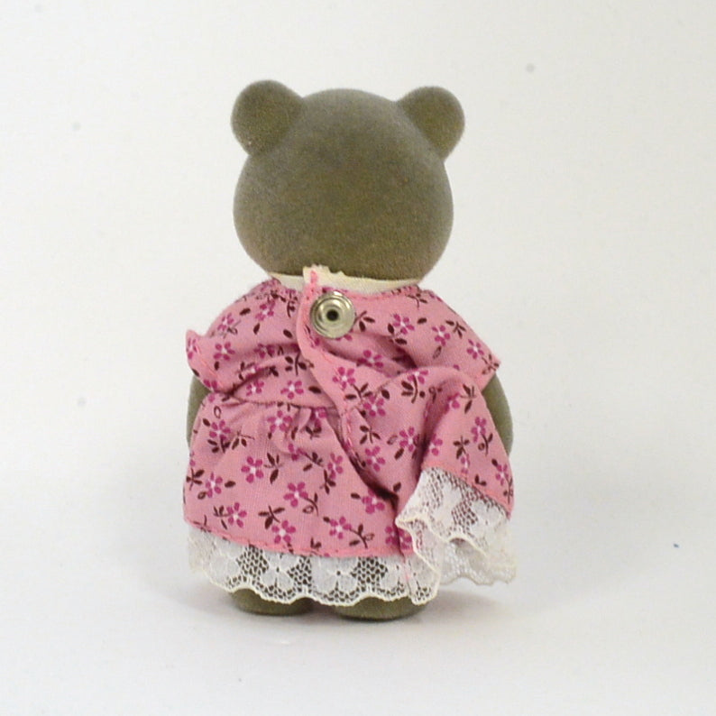 [Used] GRAY SISTER BEAR KU-14 Epoch Sylvanian Families