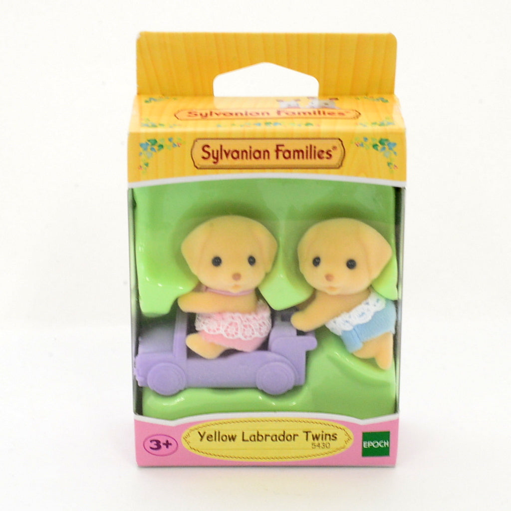 Yellow Labrador Twins 5430 عائلات سيلفانيان كاليكو كريترز