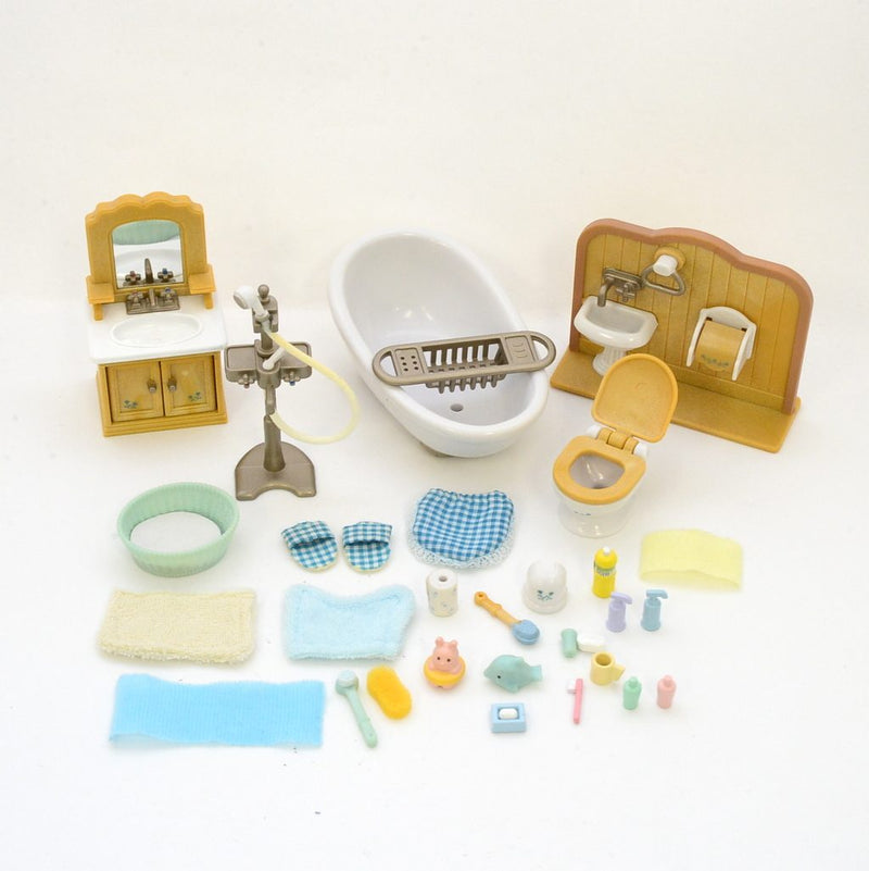 [Used] BATHROOM SET SE-151 Epoch Sylvanian Families