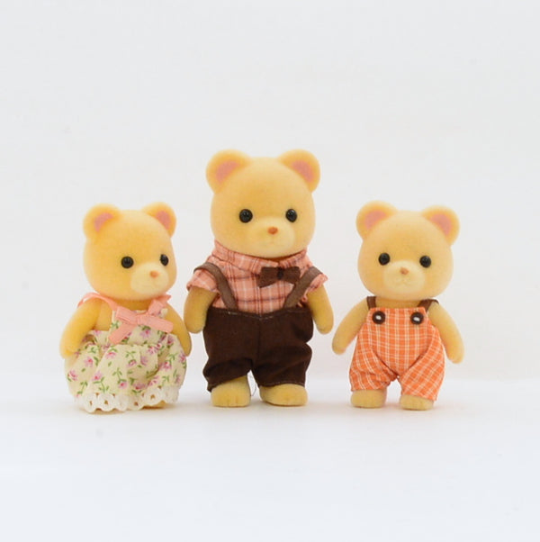 [Used] BEAR FAMILY MI-02 Japan Sylvanian Families