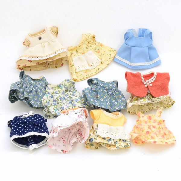 [Used] MOTHER'S CLOTHES SET Japan Sylvanian Families