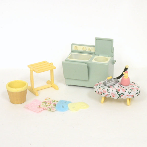 [Used] WASHING MACHINE SET Epoch Japan KA-604 Sylvanian Families