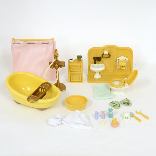 [Used] BATHROOM SET Epoch Sylvanian Families