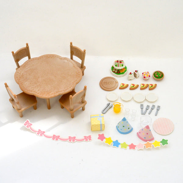 [Used] PARTY SET Epoch Japan Sylvanian Families