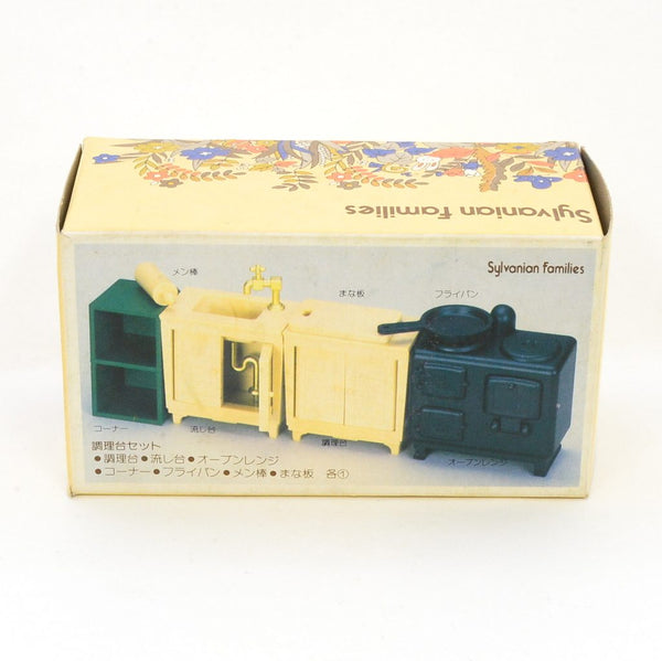 [Used] KITCHEN SET KA-10 Epoch Japan Sylvanian Families