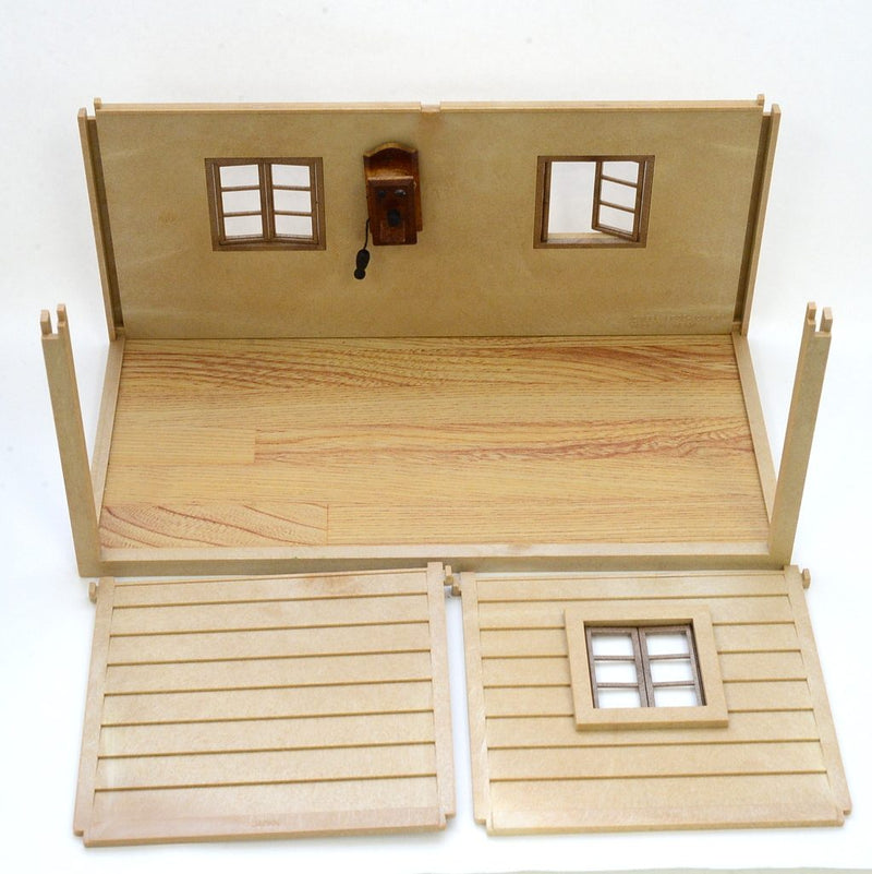 [Used] SYSTEM COMPO UNIT SET HOUSE #1 WINDOW #5 WALL #7 Epoch Sylvanian Families