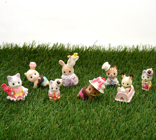 BABY CAKE PARTY SERIES COMPLETE SET Epoch Japan Sylvanian Families