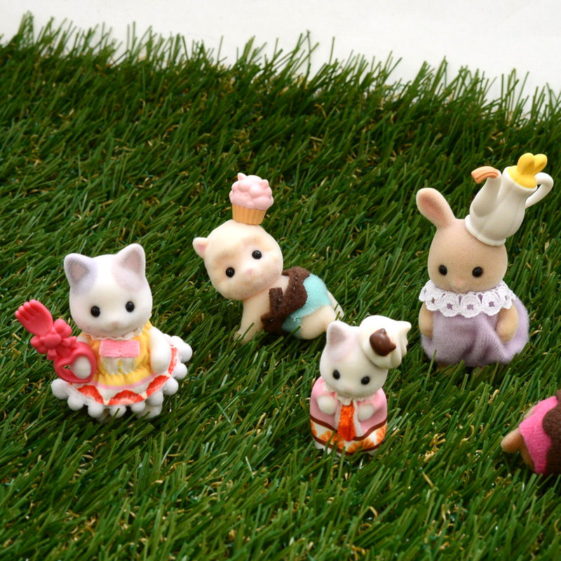 BABY CAKE PARTY SERIES COMPLETE SET Epoch Japan Sylvanian Families