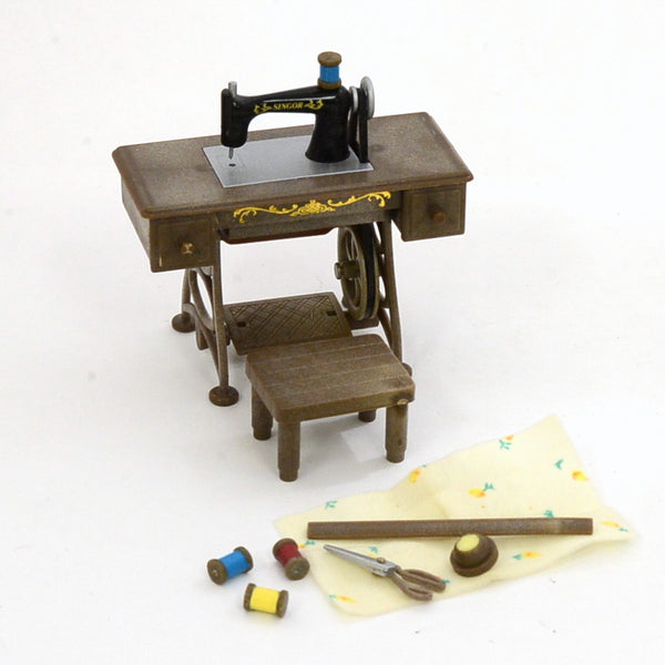 [Used] SEWING MACHINE SET 1987 Epoch Japan Sylvanian Families