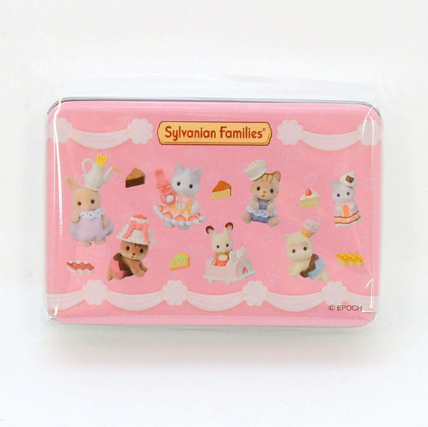 BABIES DESIGN TIN CASE PINK Epoch Japan Sylvanian Families