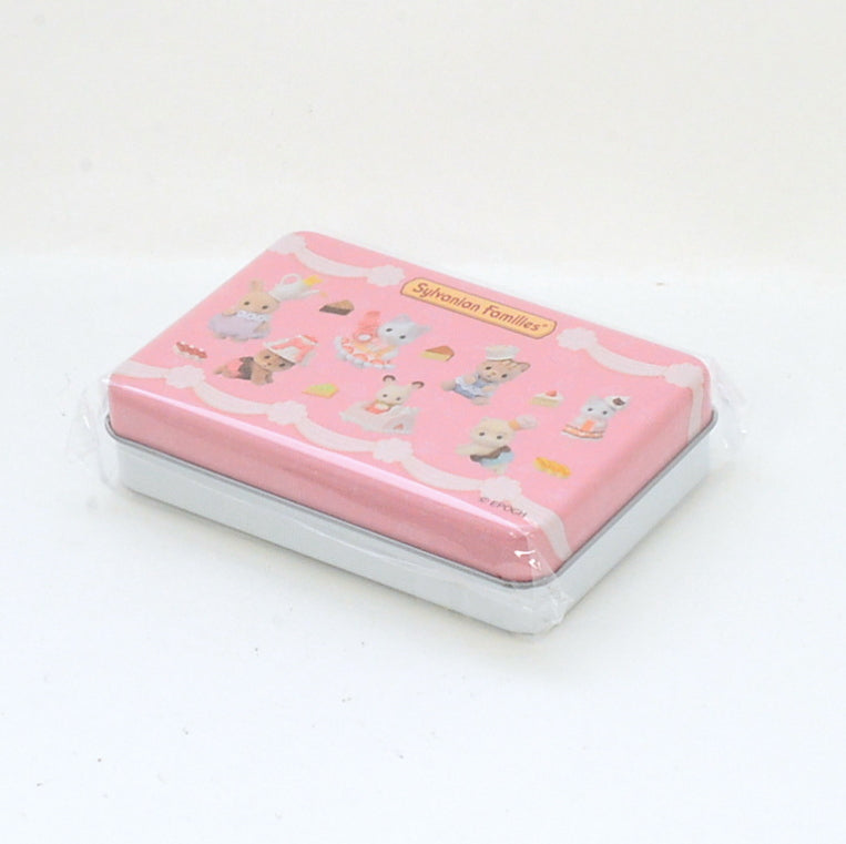 BABIES DESIGN TIN CASE PINK Epoch Japan Sylvanian Families