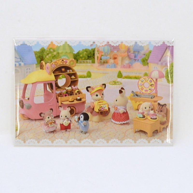 蛋糕盒套件和明信片甜甜圈 Epoch Japan Sylvanian Families