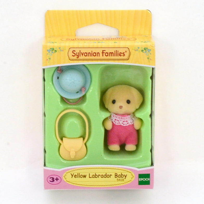 Yellow Labrador Baby Hat Backpack 5418 عائلات سيلفانيان كاليكو كريترز