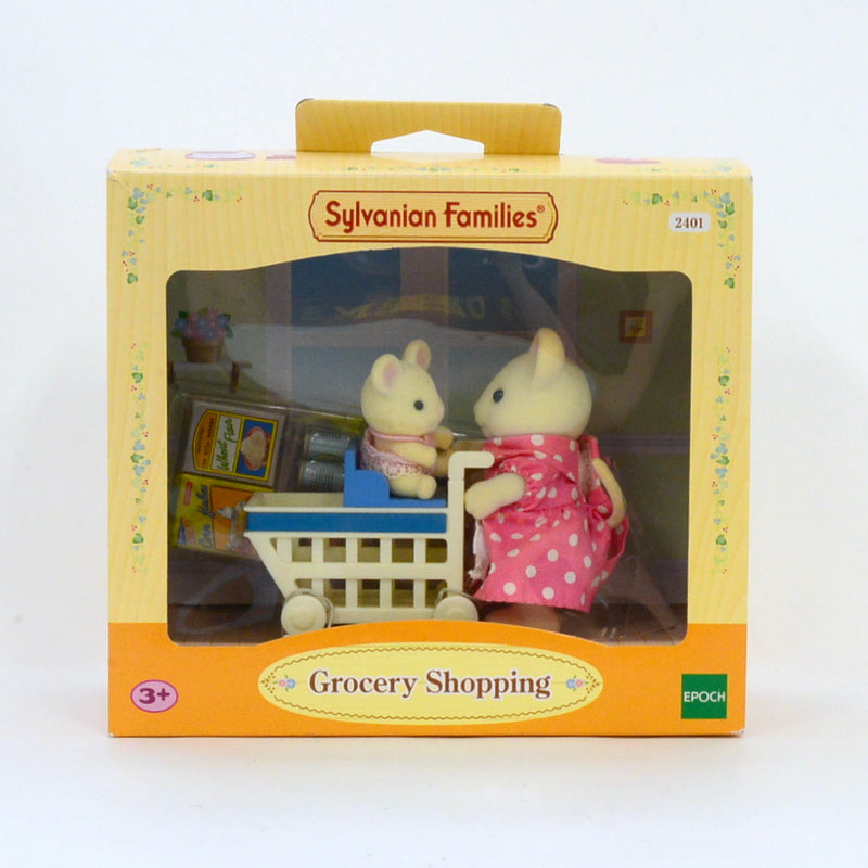 [Used] GROCERY SHOPPING Epoch 5043 White Mouse Sylvanian Families