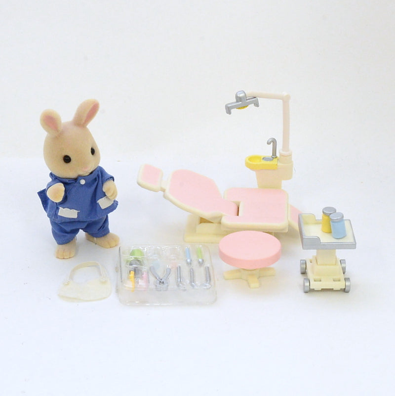 [Used] DENTIST SET H-14 Japan Sylvanian Families