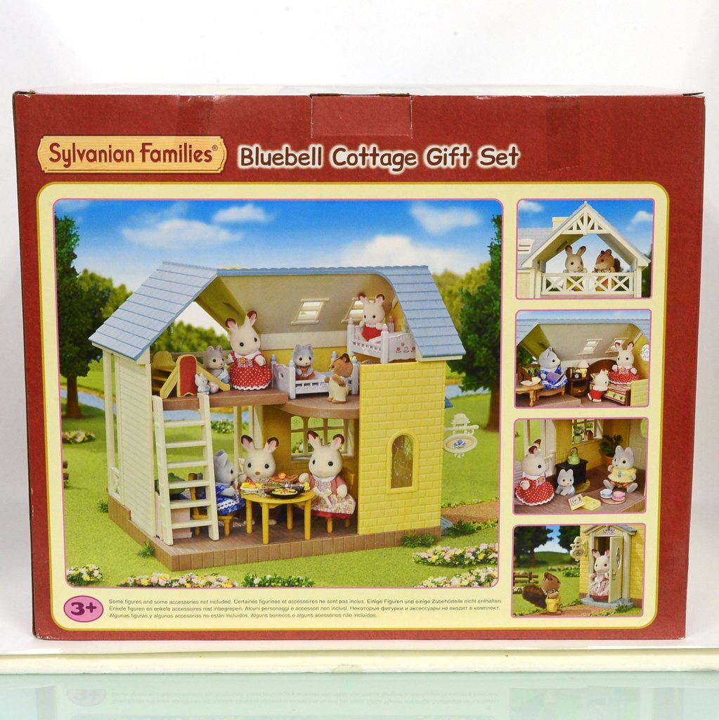 Set de regalo Bluebell Cottage 5671 Familias Sylvanian Calico Critters