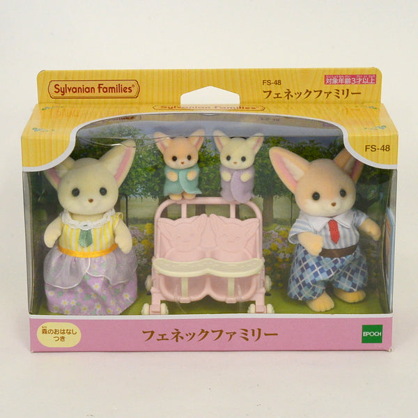 [Used] FENNEC FOX FAMILY FS-48 Epoch Japan Sylvanian Families