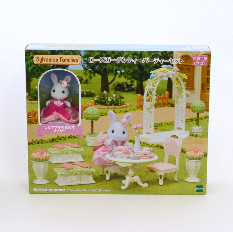 [Used] 35th Anniversary ROSE GARDEN PARTY SET Japan Sylvanian Families