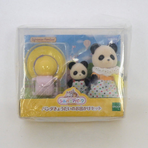 [Used] PANDA OUTING SET Sylvanian Park Epoch Japan New-release Sylvanian Families