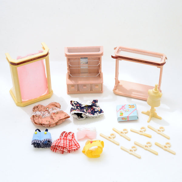 [Used] COUNTRY BOUTIQUE Epoch MI-06 Complete set Epoch Calico Sylvanian Families