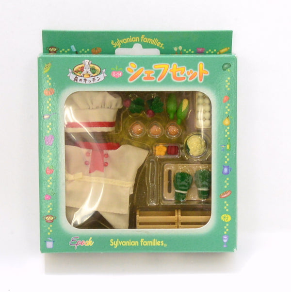 [Used] Sylvanian KITCHEN CHEF SET MI-14 Japan Sylvanian Families