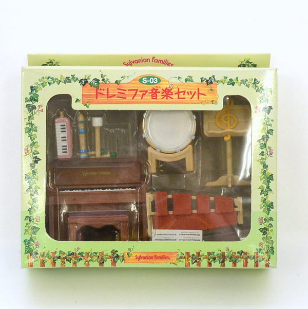 [Used] Retired MUSIC SET Epoch Japan S-03 Sylvanian Families